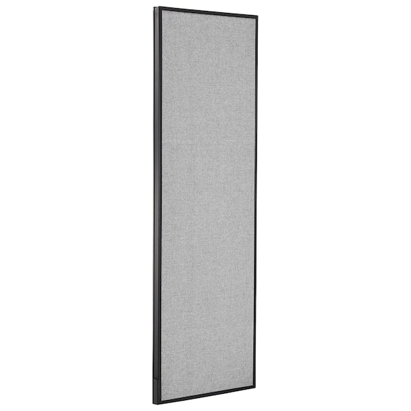 Global Industrial 24-1/4W x 72H Office Partition Panel, Gray 277662GY - main